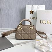 DIOR CATWALK MODEL DIANA MINI BAG 634451 - 20 x 13 x 8cm - 4