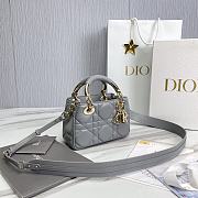 DIOR CATWALK MODEL DIANA MINI BAG 634476 - 20 x 13 x 8cm - 4