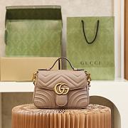 GUCCI GG MARMONT MINI DUST PINK 547260 21CM - 1