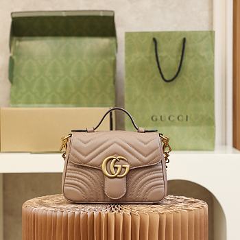 GUCCI GG MARMONT MINI DUST PINK 547260 21CM