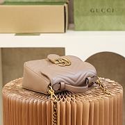 GUCCI GG MARMONT MINI DUST PINK 547260 21CM - 3