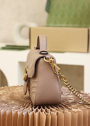 GUCCI GG MARMONT MINI DUST PINK 547260 21CM - 4