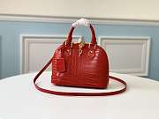 LV Alma BB Crocodelien Brillant N93553 23.5 x 17.5 x 11.5 CM - 1