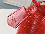 LV Alma BB Crocodelien Brillant N93553 23.5 x 17.5 x 11.5 CM - 2