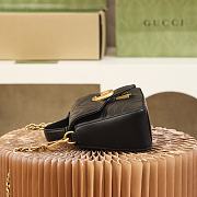 GUCCI GG MARMONT MINI BLACK 547260 21CM - 3