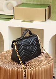GUCCI GG MARMONT MINI BLACK 547260 21CM - 4