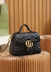 GUCCI GG MARMONT MINI BLACK 547260 21CM - 5