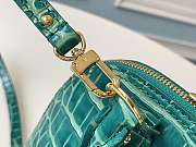 LV Alma BB Crocodelien Brillant N93105 23.5 x 17.5 x 11.5 CM - 3