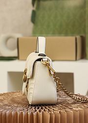 GUCCI GG MARMONT MINI WHITE 547260 21CM - 5
