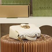 GUCCI GG MARMONT MINI WHITE 547260 21CM - 2