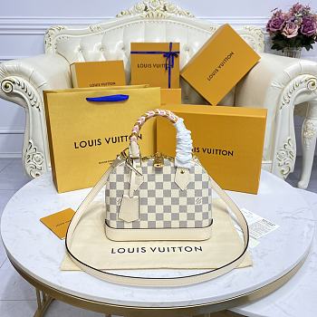 LOUIS VUITTON ALMA BB DAMIER AZUR N45294 25 x 19 x 12 cm