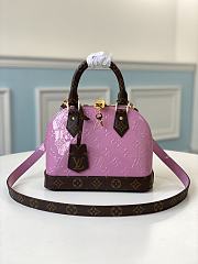 LOUIS VUITTON ALMA BB MONOGRAM VERNIS LEATHER M90583 23.5 x 17.5 x 11.5CM - 1