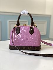 LOUIS VUITTON ALMA BB MONOGRAM VERNIS LEATHER M90583 23.5 x 17.5 x 11.5CM - 5