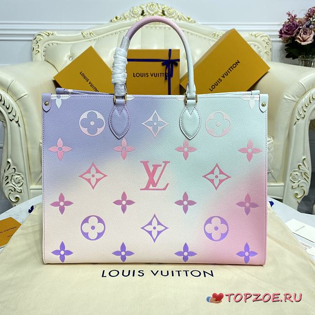 Louis Vuitton OnTheGo PM Sunrise Pastel M46076 41 x 34 x 19 CM - 1
