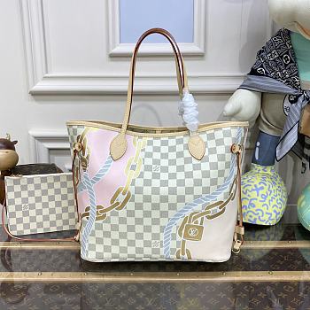 LV New Spring Collection - Nautical Neverfull MM N40471 31 x 28 x 14 CM