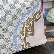 LV New Spring Collection - Nautical Neverfull MM N40471 31 x 28 x 14 CM - 4