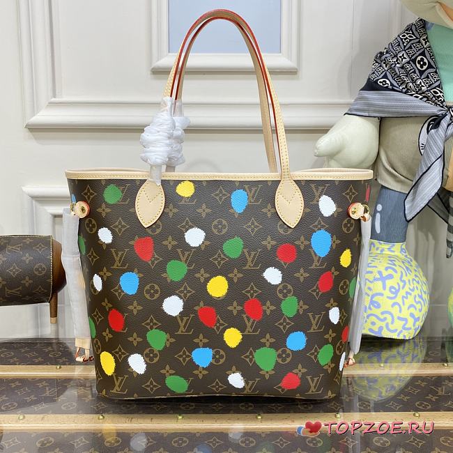LV Neverfull bag MM LV x YK M46381 31x28x14cm - 1