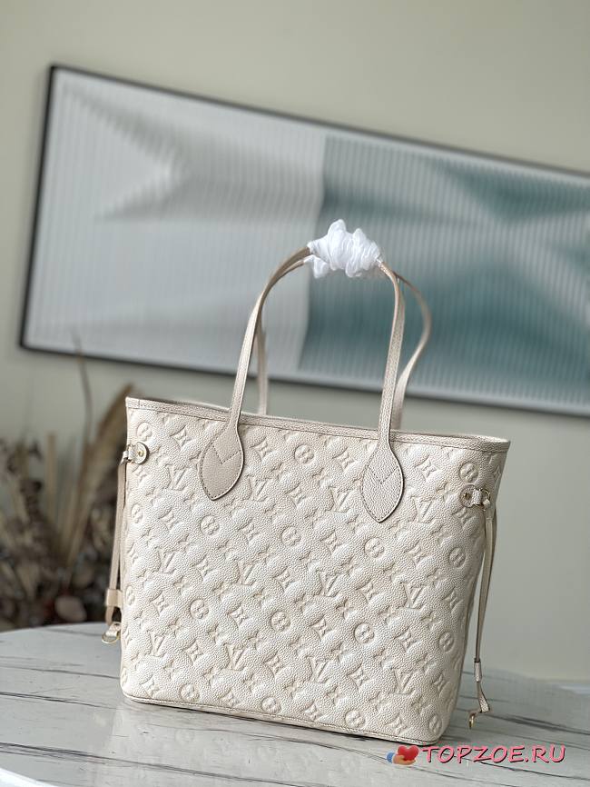 LV Neverfull Monogram Empreinte MM Bag M46231 31 x 28 x 14 cm - 1