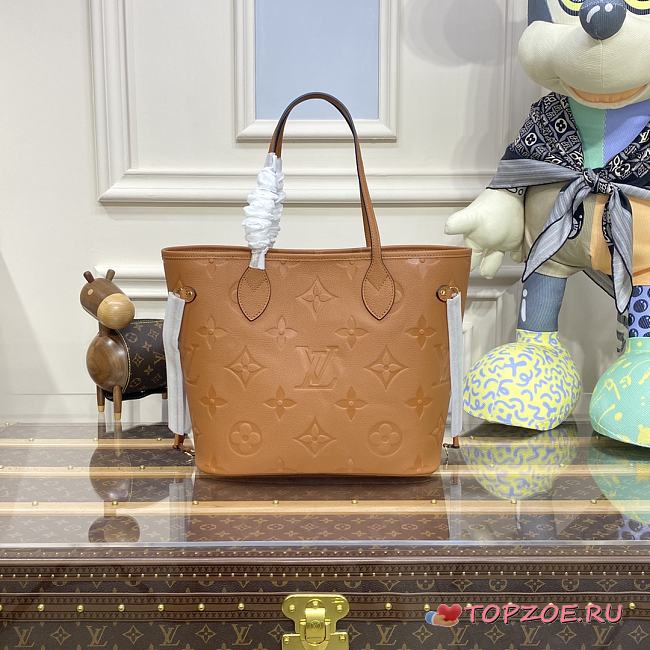 LV NEVERFULL MM brown and yellow M45686 Size 32 cm - 1