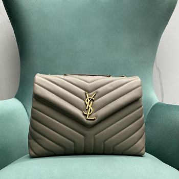 YSL LOULOU CHAIN BAG IN QUILTED 