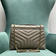 YSL LOULOU CHAIN BAG IN QUILTED 