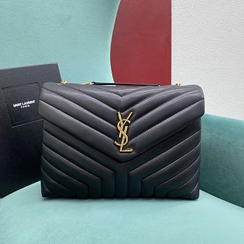 YSL LOULOU CHAIN BAG IN QUILTED 