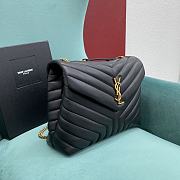 YSL LOULOU CHAIN BAG IN QUILTED 