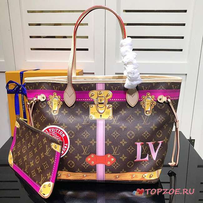 LV Monogram Summer Trunks Neo Neverfull MM M41390 32CM - 1