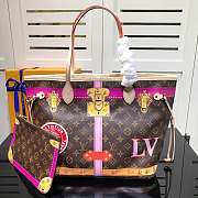 LV Monogram Summer Trunks Neo Neverfull MM M41390 32CM - 1