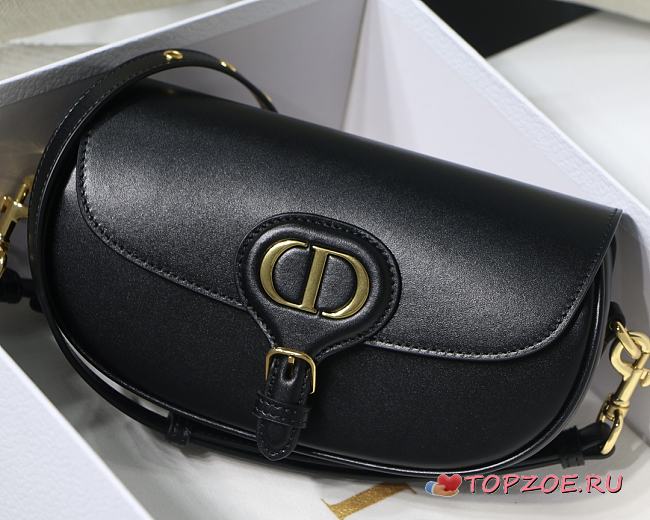 DIOR BOBBY EAST-WEST BAG BLACK M9327 22 x 13 x 5 CM - 1