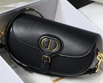 DIOR BOBBY EAST-WEST BAG BLACK M9327 22 x 13 x 5 CM