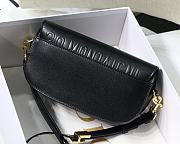 DIOR BOBBY EAST-WEST BAG BLACK M9327 22 x 13 x 5 CM - 2