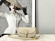 DIOR BOBBY EAST-WEST BAG CREAM M9327 22 x 13 x 5 CM - 1