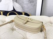 DIOR BOBBY EAST-WEST BAG CREAM M9327 22 x 13 x 5 CM - 5