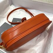 DIOR BOBBY EAST-WEST BAG ORANGE M9327 22 x 13 x 5 CM - 3