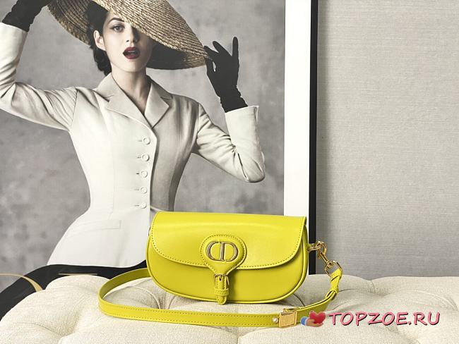 DIOR BOBBY EAST-WEST BAG YELLOW M9327 22 x 13 x 5 CM - 1