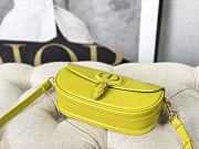 DIOR BOBBY EAST-WEST BAG YELLOW M9327 22 x 13 x 5 CM - 6