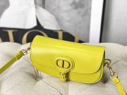 DIOR BOBBY EAST-WEST BAG YELLOW M9327 22 x 13 x 5 CM - 5