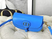 DIOR BOBBY EAST-WEST BAG BLUE M9327 22 x 13 x 5 CM - 5