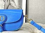 DIOR BOBBY EAST-WEST BAG BLUE M9327 22 x 13 x 5 CM - 4