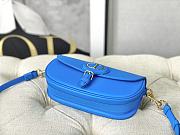 DIOR BOBBY EAST-WEST BAG BLUE M9327 22 x 13 x 5 CM - 2