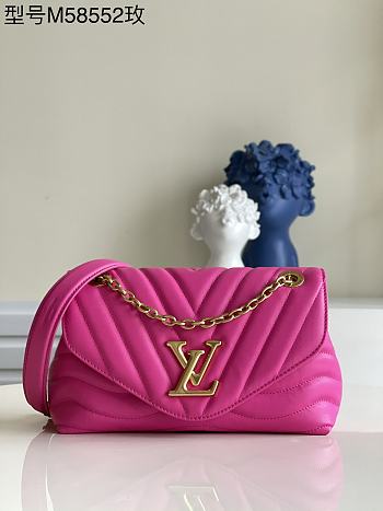 LOUIS VUITTON NEW WAVE CHAIN BAG PINK M58552 – SIZE 24 X 14 X 9CM