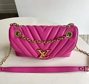 LOUIS VUITTON NEW WAVE CHAIN BAG PINK M58552 – SIZE 24 X 14 X 9CM - 5