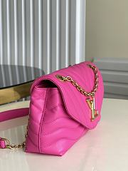 LOUIS VUITTON NEW WAVE CHAIN BAG PINK M58552 – SIZE 24 X 14 X 9CM - 4