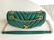 LOUIS VUITTON NEW WAVE CHAIN BAG GREEN M58552 – SIZE 24 X 14 X 9CM - 2