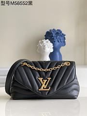 LOUIS VUITTON NEW WAVE CHAIN BAG BLACK M58552 – SIZE 24 X 14 X 9CM - 1