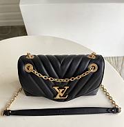 LOUIS VUITTON NEW WAVE CHAIN BAG BLACK M58552 – SIZE 24 X 14 X 9CM - 4