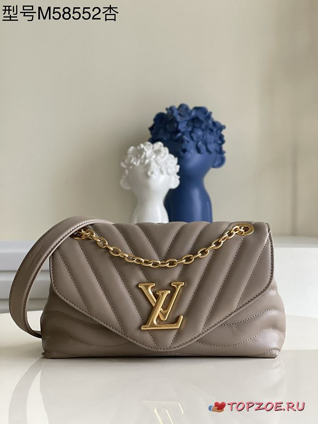 LOUIS VUITTON NEW WAVE CHAIN BAG BEIGE M58552 – SIZE 24 X 14 X 9CM - 1