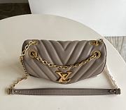 LOUIS VUITTON NEW WAVE CHAIN BAG BEIGE M58552 – SIZE 24 X 14 X 9CM - 2