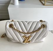 LOUIS VUITTON NEW WAVE CHAIN BAG CREAM M58552 – SIZE 24 X 14 X 9CM - 3